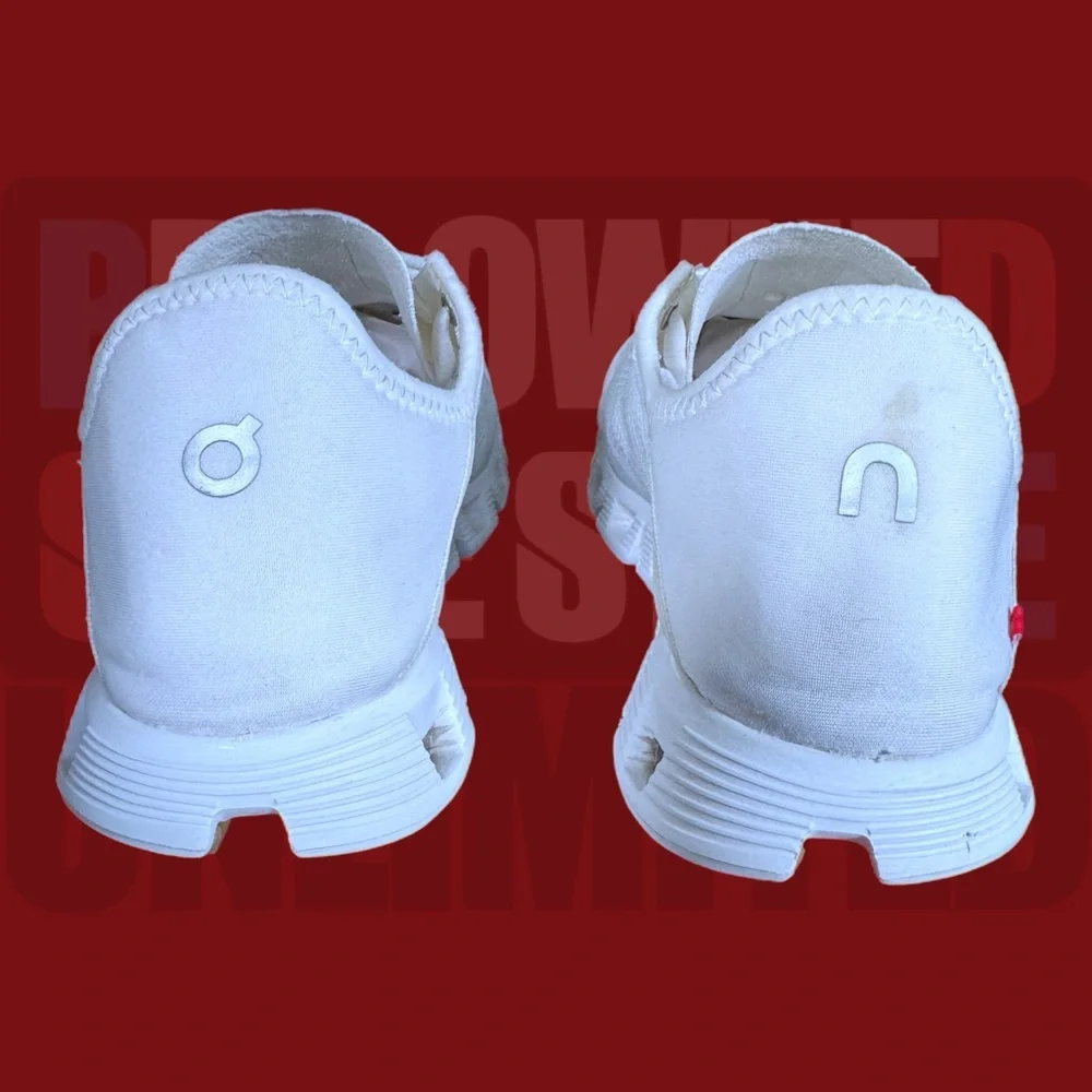 On Running Men's White Sneakers - Picture 4 of 6